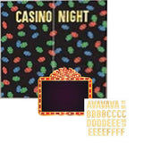 Casino Night Photo Prop Backdrop Kit
