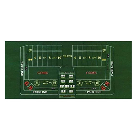 Craps Tablecover Casino Game