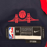 Steph Curry NBA Golden State Warriors Jersey Nike City Edition  (2XL)