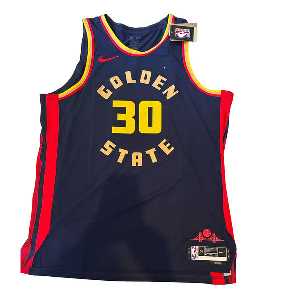 Steph Curry NBA Golden State Warriors Jersey Nike City Edition  (2XL)