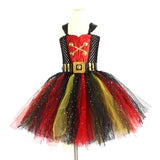 Girls Pirates Of The Caribbean Costume Sequin Dress Halloween