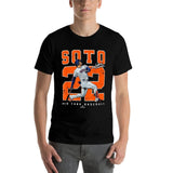 Juan Soto New York Baseball Number & Portrait MLB T-Shirt