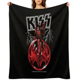 Kiss Band  - Demon All-season Throw Blanket