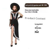 Womens Halloween costumes Skeleton Pirate Demon Vampire
