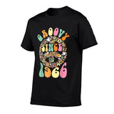Groovy Since 1966 Birth Year T-Shirt Vintage Design