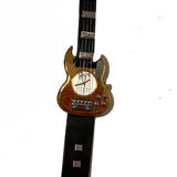 Wrist Rocks Gold Toned Gibson USA Guitar Watch