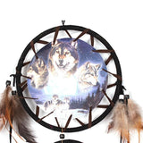 Indian Wolf Feather Dream Catcher Dorm Home Decor
