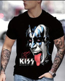 KISS Gene Simmons Double-Sided Graphic T-Shirt (XL)