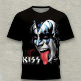 KISS Gene Simmons Double-Sided Graphic T-Shirt (XL)