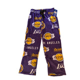 Mens Ultra Plush Los Angeles Lakers Lounge Sleep Pants