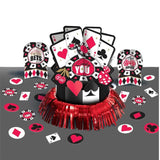 Lucky You Casino Table Decorating Kit - 3 Centerpieces
