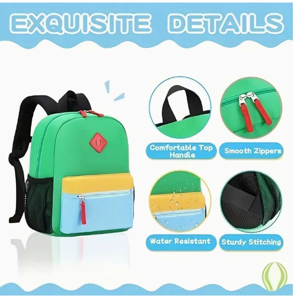 block color mini backpack Kids Mini Backpack Color Block School Bag – Rock N Sport Store