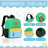 Kids Mini Backpack Color Block School Bag