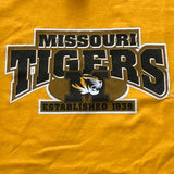 University of Missouri Tigers Youth T-shirt, Yellow (LG)