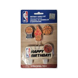 NBA Basketball Birthday Candle Set