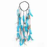 Cascading Feather Elastic Headband