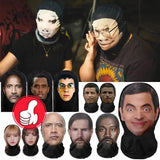 Realistic 3D Celebrity Full Face Nylon Mask