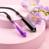 Amethyst Pendant Necklace - Talisman of Daily Stress Relief