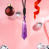 Amethyst Pendant Necklace - Talisman of Daily Stress Relief