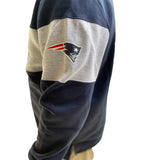 Mens New England Patriots Sweatshirt Navy & Gray