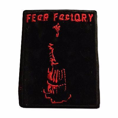 Fear Factory Iron-On Embroidered Patch - Rock N Sports