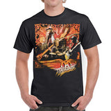 Aerosmith Men's Live Slim Fit T-shirt, Black