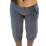 Womens New York Yankees Capri Workout Pants