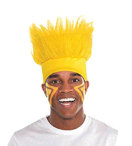 Funny Crazy Hair Headband, Yellow