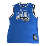 Orlando Magic Embroidered Logo Jersey Mens Blue