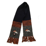 Denver Broncos Scarf, Static Marled Knit