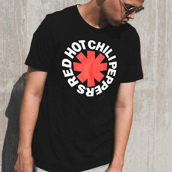 Red Hot Chili Peppers Asterisk Logo T-Shirt, Large