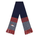 Denver Broncos Scarf, Static Marled Knit