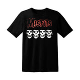 Misfits Fiend Club T-Shirt Punk Rock Band NEW Mens BLACK LG