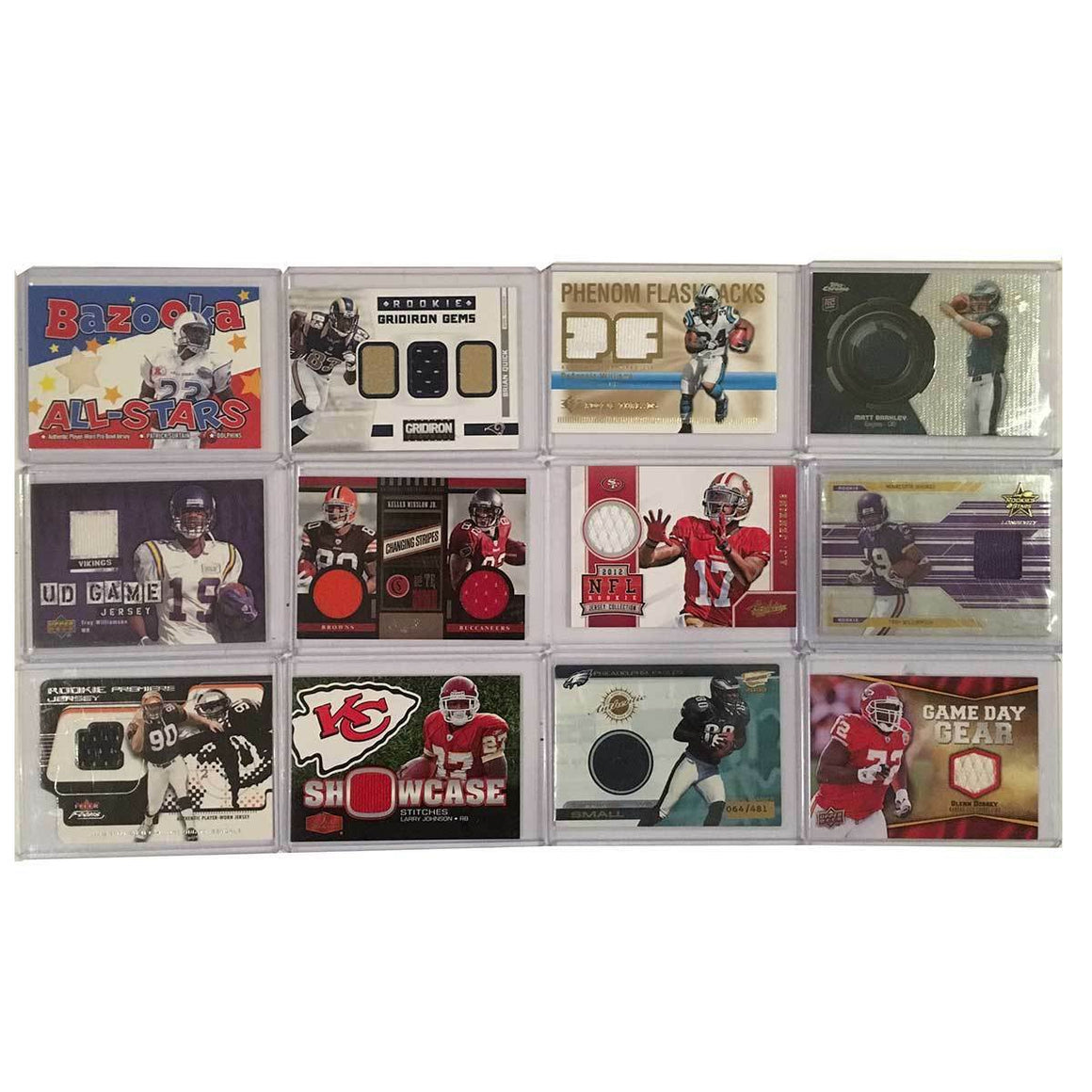 NFL Football Jersey Cards Lot of 12 20002014 S/N Rookie Rock N Sport Store