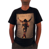Michael Jackson T Shirt  This Is It, 2009 Movie Promo, Large