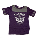Womens Colorado Rockies Two-tone T-Shirt