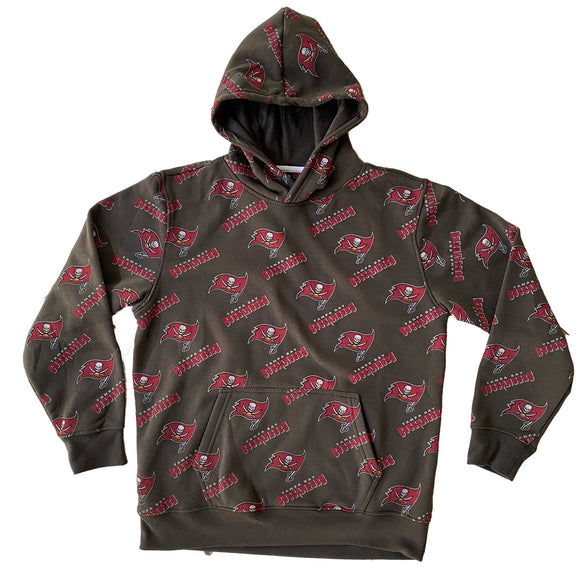 Boys Tampa Bay Buccaneers Logo Hoodie (MD)