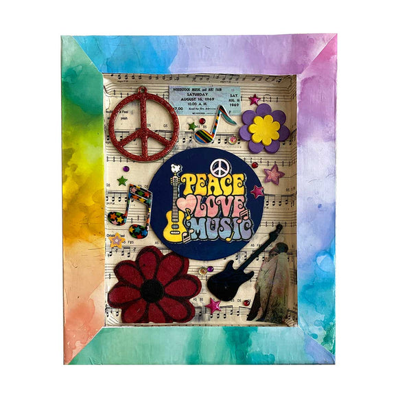 Collage Example Peace Peace And Love Collage