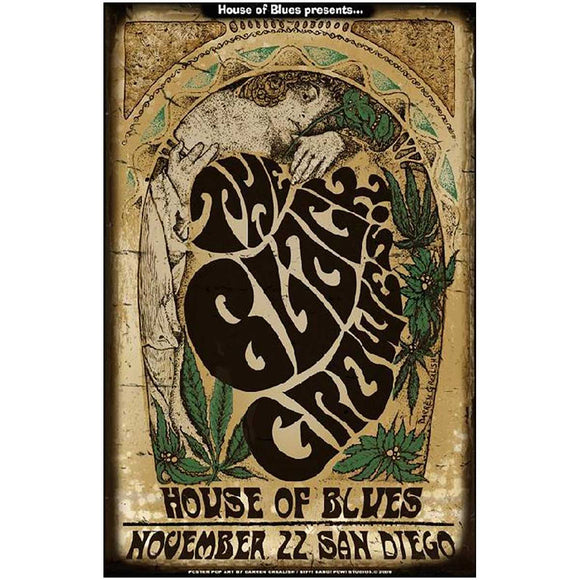 Black Crowes Poster San Diego, 2009