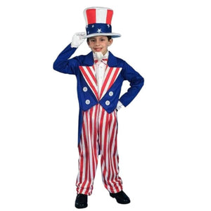 Boys Patriotic Uncle Sam Costume