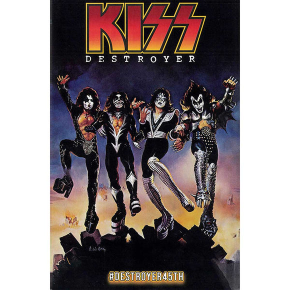 Kiss Poster Reproduction End of Road World Tour 1976, 11x17