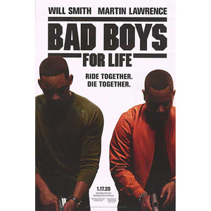 Bad Boys For Life Movie Poster 11x17