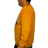 Pittsburgh Steelers Mens Gold Football Logo Sweatshirt