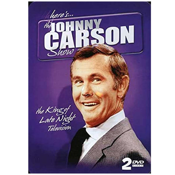 Here's the Johnny Carson Show 2 DVD Set In Metal Case