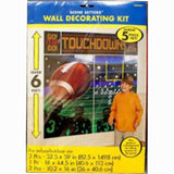 Football Touchdown Party Scene Setters Wall Decorating Kit
