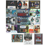 15 Card NFL Lot - Autographed Jersey S/N Football Cards, 2006-2016