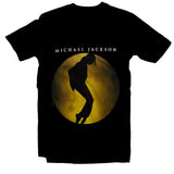 Michael Jackson Moonwalking T-Shirt Tip Toe Black NEW