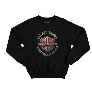 Unisex Motley Crue All Bad Things Must Come to an End Tour Sweatshirt