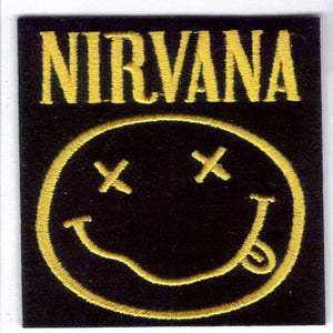 Nirvana Smiley Face Patch - Rock N Sports