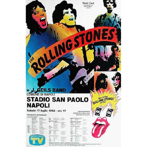 Rolling Stones & J Geils Band, Naples, Italy, 1982